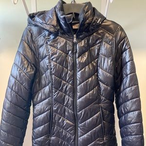 TekGear, Size Small, Black Puffer Jacket with hood